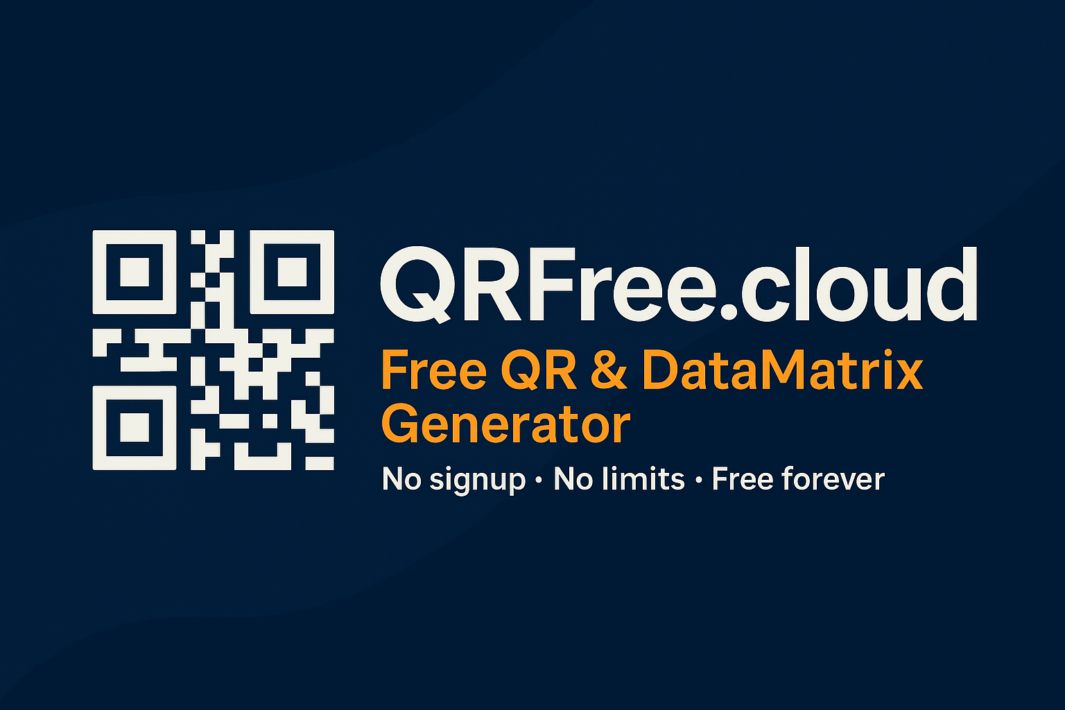 Generatore QR gratuito QRFree.cloud